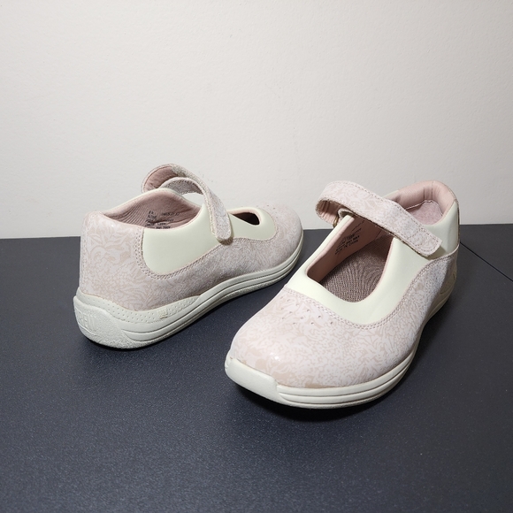 Drew Rose Womens Beige Leather Mary Jane Orthopedic Diabetic Comfort Shoes Sz 8 - Picture 3 of 10